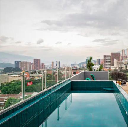 Aparthotel Nido Sky Medellín Exterior foto