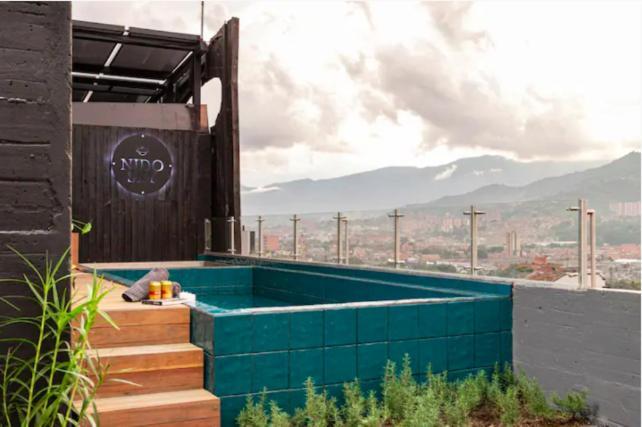 Aparthotel Nido Sky Medellín Exterior foto