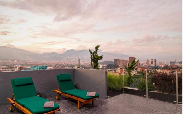 Aparthotel Nido Sky Medellín Exterior foto
